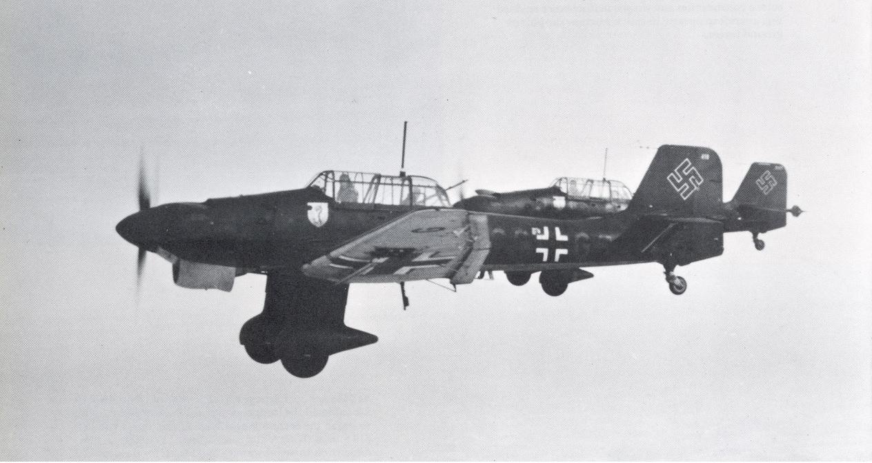 他们的名字是斯图卡(stuka),二战欧洲战场上最为著名的俯冲轰炸机