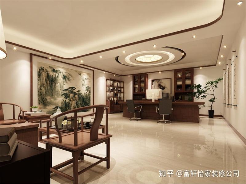 富轩怡家装修攻略:董事长办公室装修就该这样装,颜值高! - 知乎