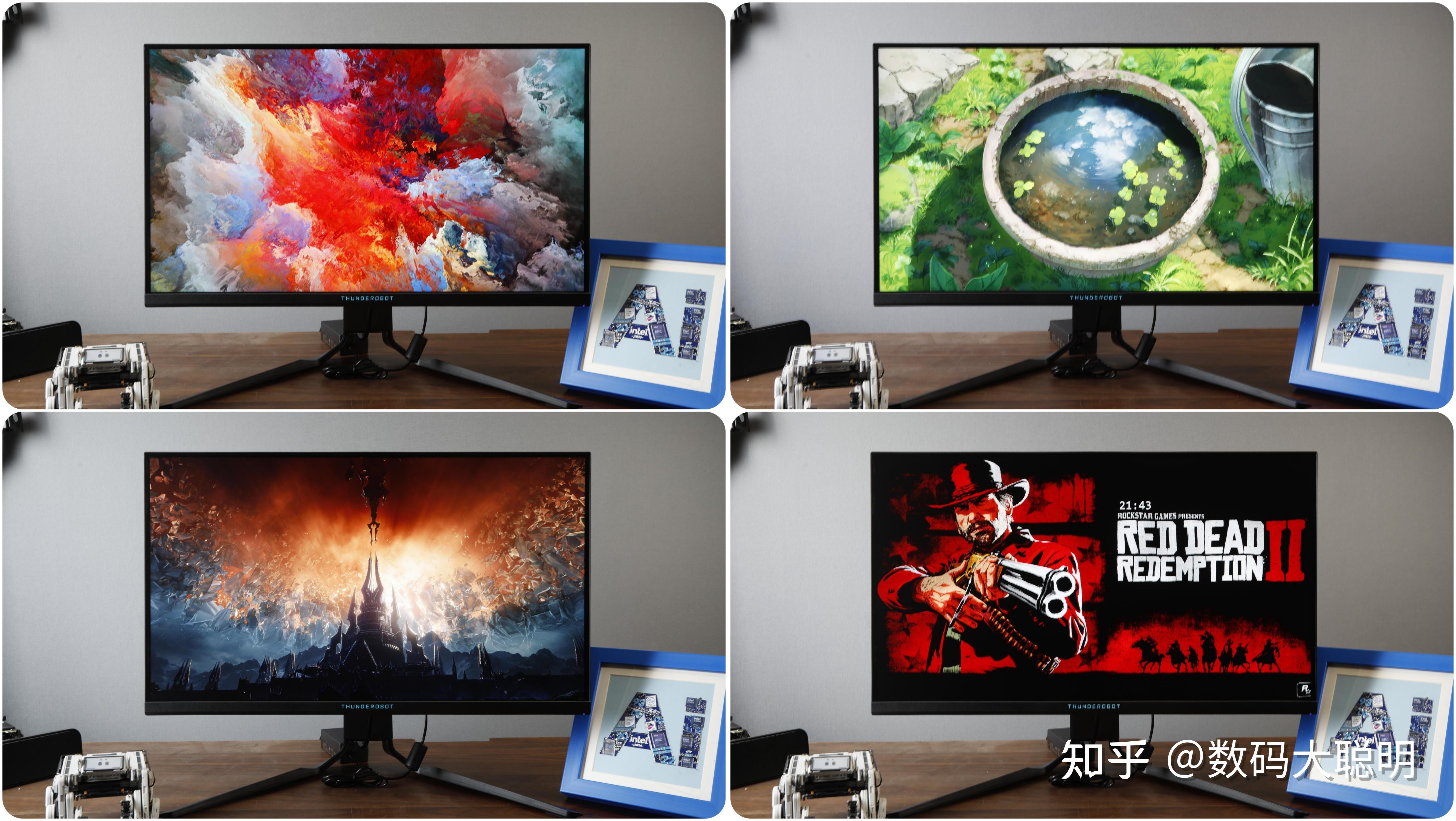 屏丨全球首款24寸2k 240hz显示器!雷神lq25f240l综合评测,fps发烧而生