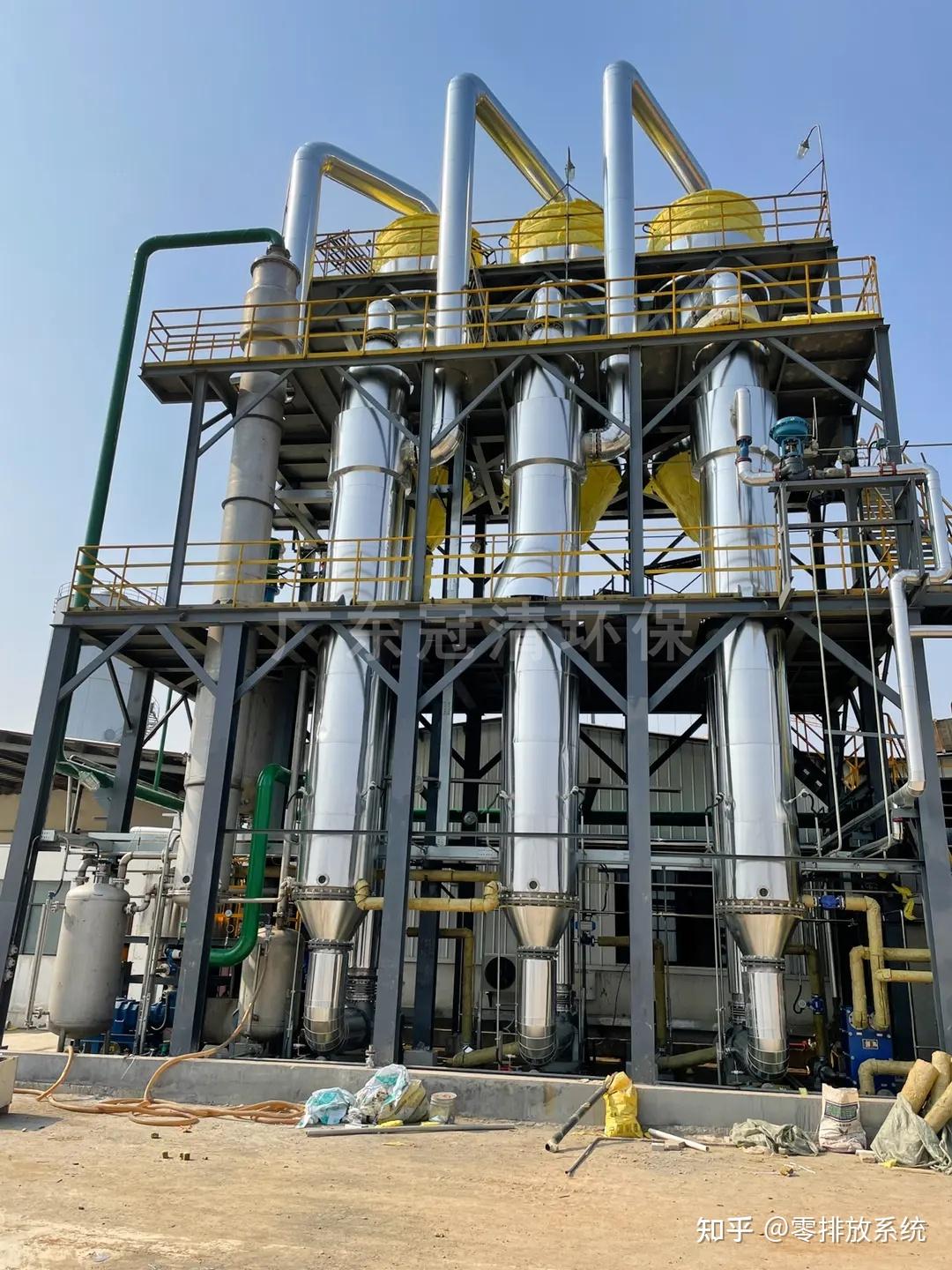 氯化钾废液专用蒸发设备 三效废水蒸发器