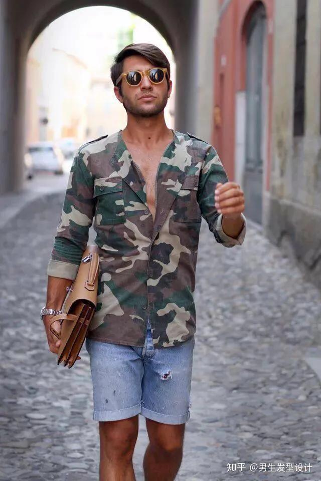 当迷彩遇见时尚最纯粹的军事风硬汉的梦想不需要解释