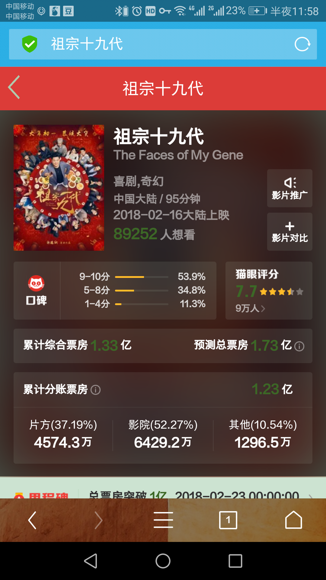 如何评价 2018 电影《祖宗十九代》?