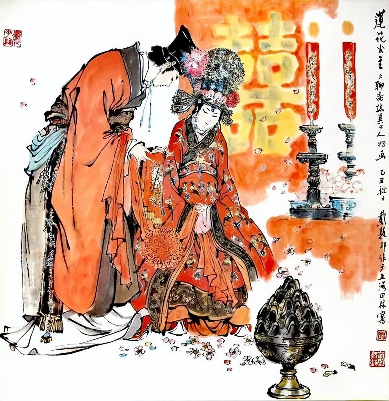 分享几幅戴敦邦《聊斋志异》的人物画,寓神于形,形中求神! - 知乎