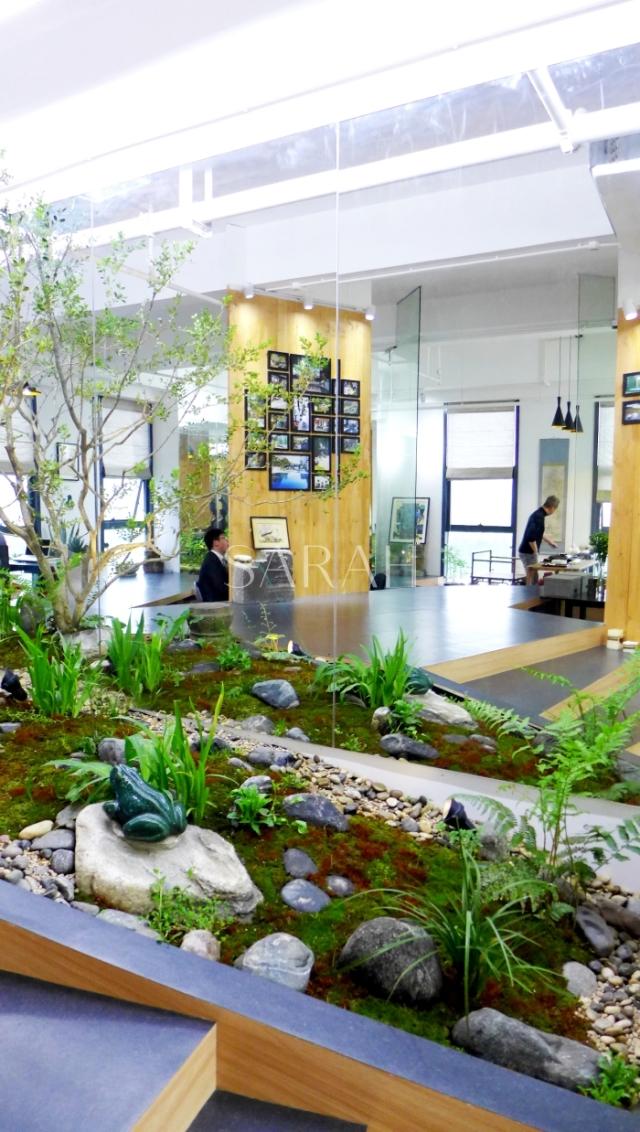 与植物共生的花园办公室