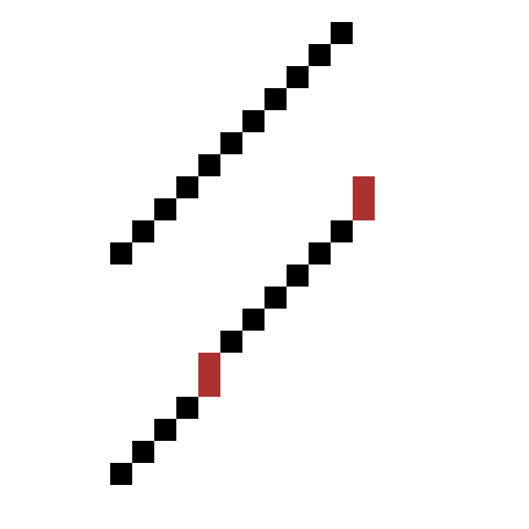 的铅笔工具可以开启自动完美像素(下面图片中勾选"pixel-perfect")