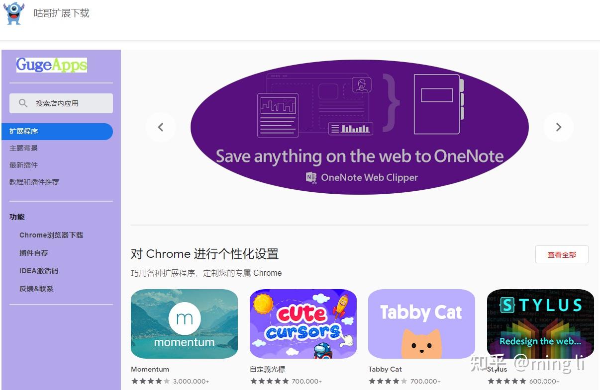 Chrome extensions 