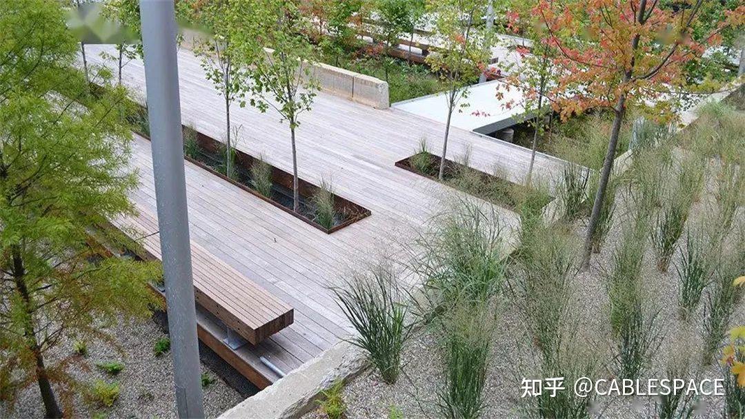 雨后校园你我身边的海绵城市
