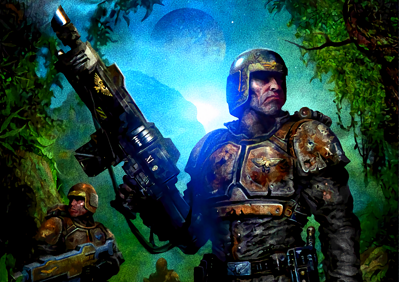 战锤40k 披肝沥胆 向死而生 为了不朽的黄金王座!