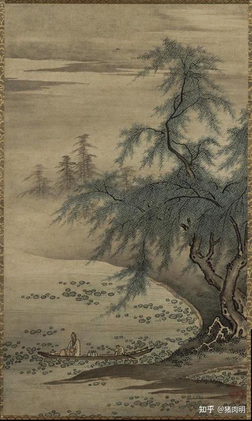 三村治男 木版画「早春」