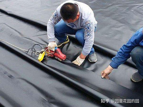 hdpe防渗土工膜,拼接的时候采用三种常见方法拼接