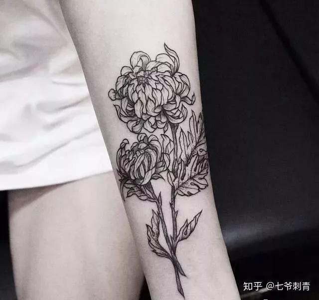 萍乡纹身,纹身图库,史上最全的纹身花朵含义 - 知乎