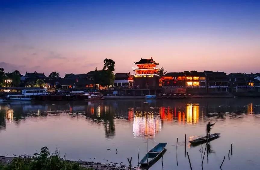 【古韵四川】锦江与鹿溪河交汇处,千年水路古码头——黄龙溪