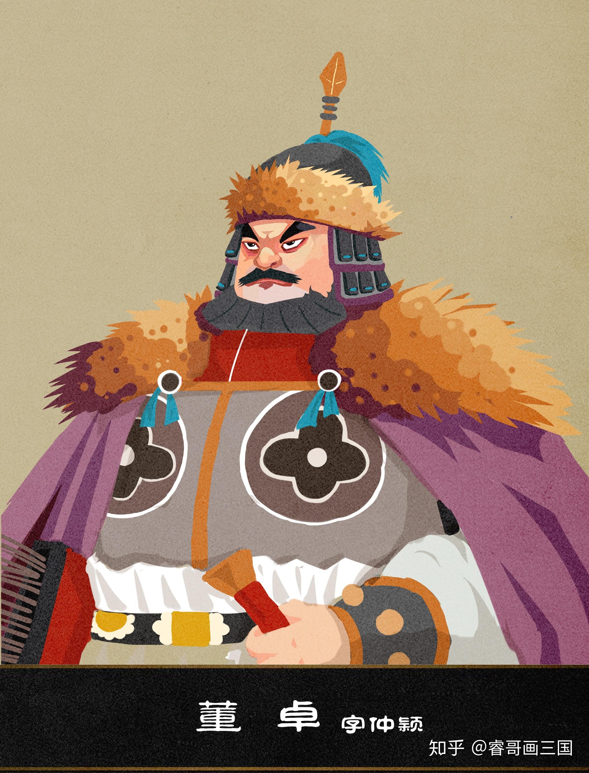 三国人物绘画习作(三) 睿哥画