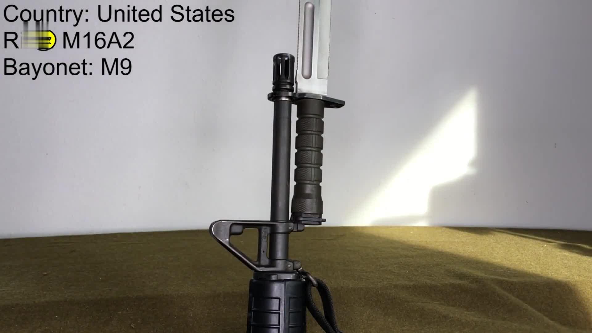 各种步枪刺刀安装演示论特殊还是莫辛纳甘步枪你觉得呢