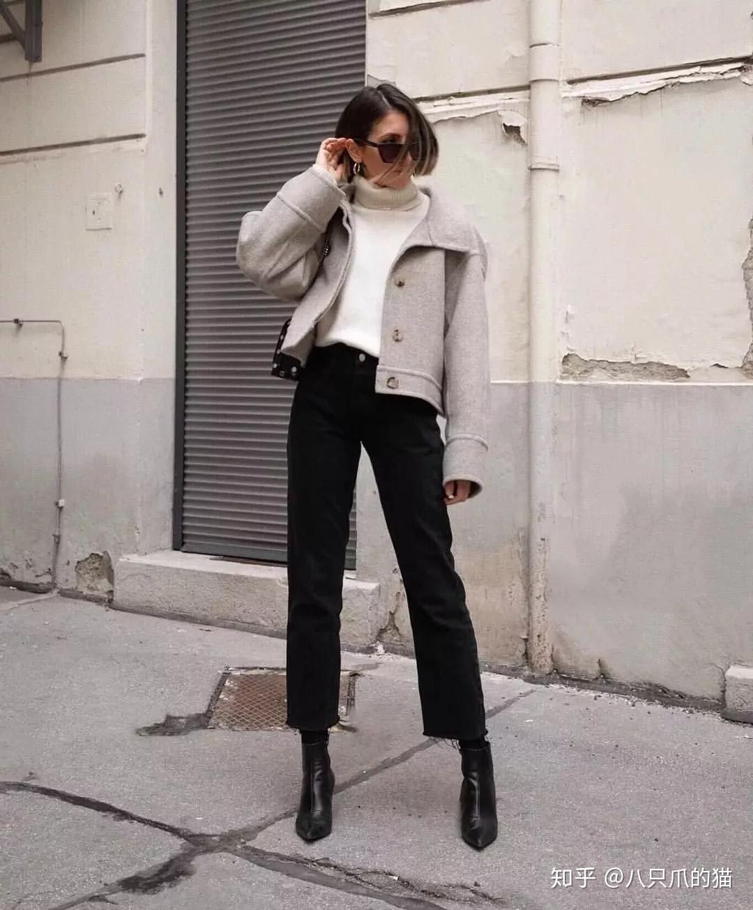露袜不如露靴4种时髦的九分裤裸靴搭配惊艳一整个秋天