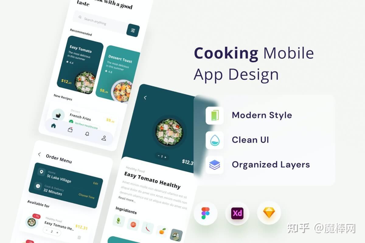 设计师必备 |30个精美的APP UI KIT模板(附Psd/Sketch/Figma下载) - 知乎