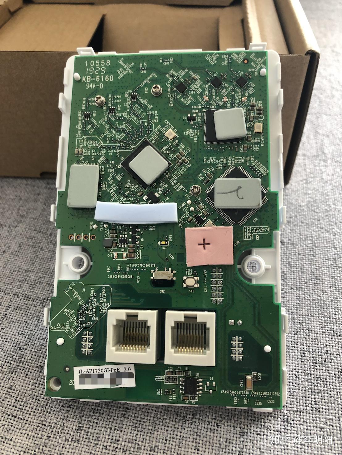 拆解tplink面板aptlap1750gipoe