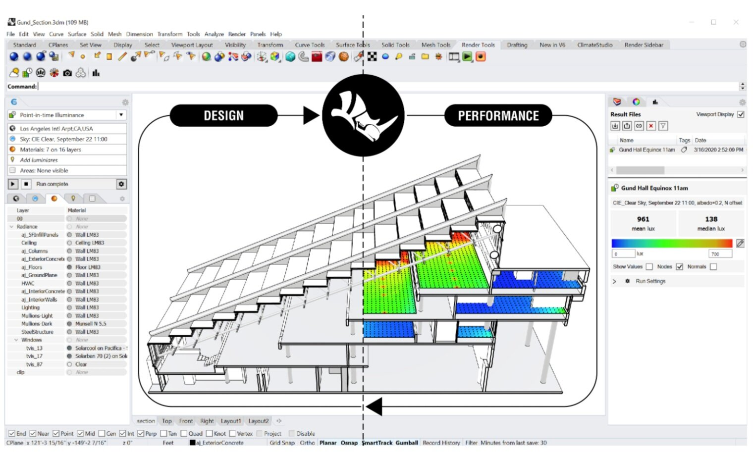 ClimateStudio for Rhino 1.3 建筑环境性能分析插件发布 知乎