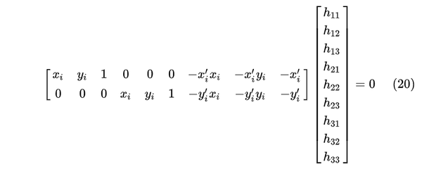 单应性homograph估计从传统算法到深度学习