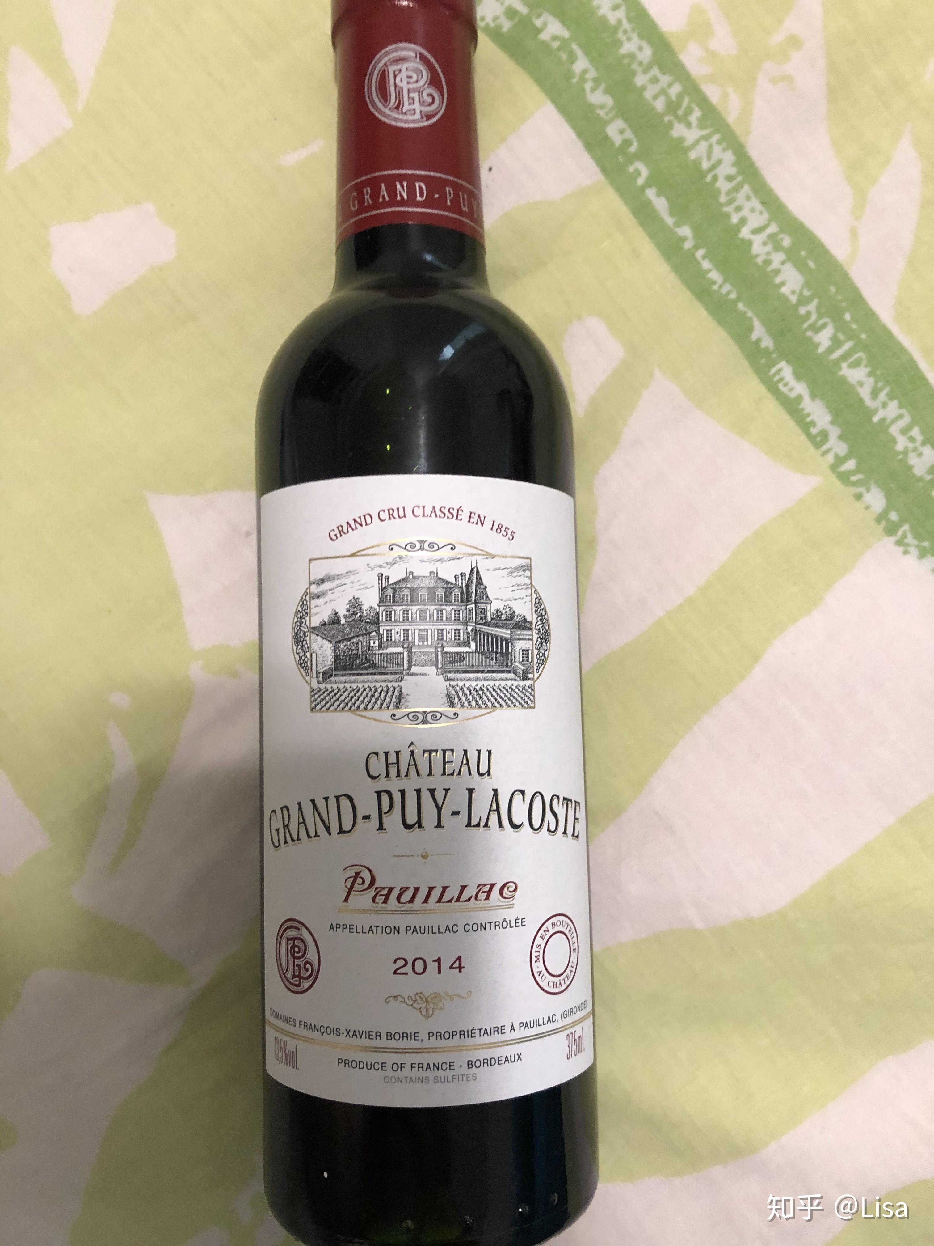 拉古斯酒庄chateaugrandpuylacoste品酒记录