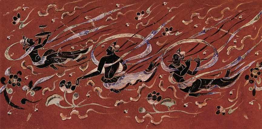 「敦煌说」敦煌壁画上的飞天，其实只是背景板？ - 知乎