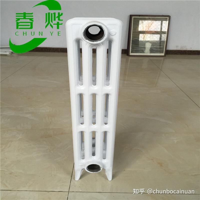 铸铁四柱暖气片结构示意图 - 知乎