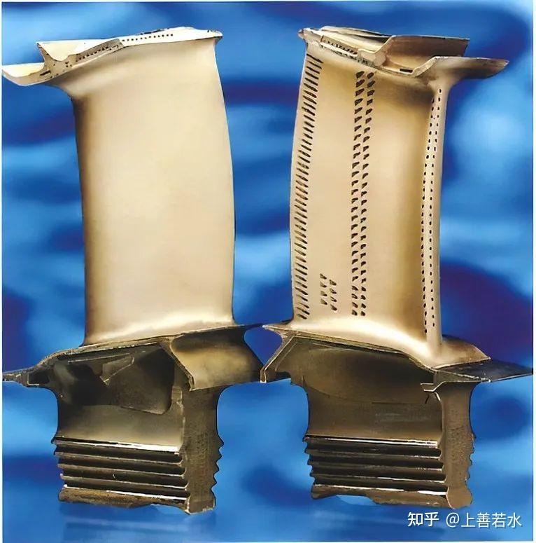 目前先进航空发动机透平进口燃气温度已超过1700k,为了保证叶片的安全