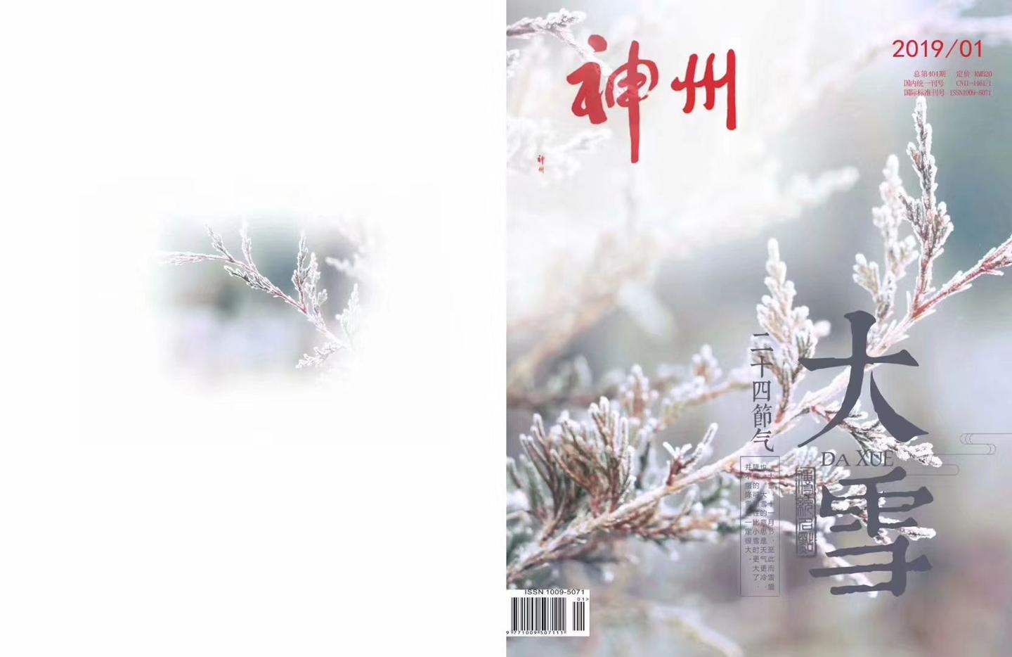 《神州》杂志是经国家新闻出版署备案的正规国家级期刊.