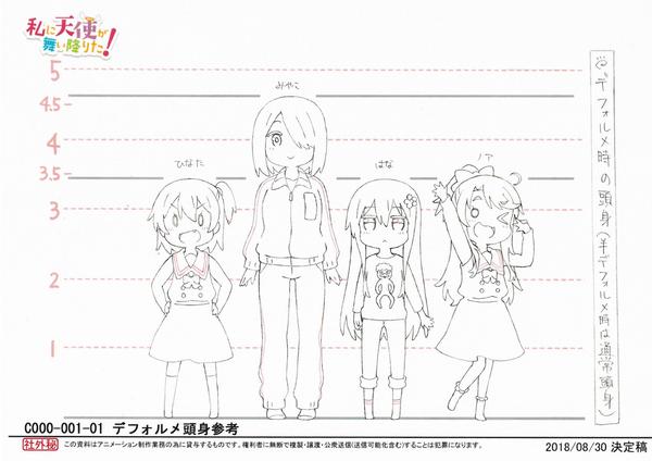 转 私に天使が舞い降りた アニメ設定資料 制作資料 知乎