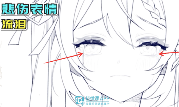 哭泣流泪悲伤表情怎么画,动漫人物表情画法 - 知乎