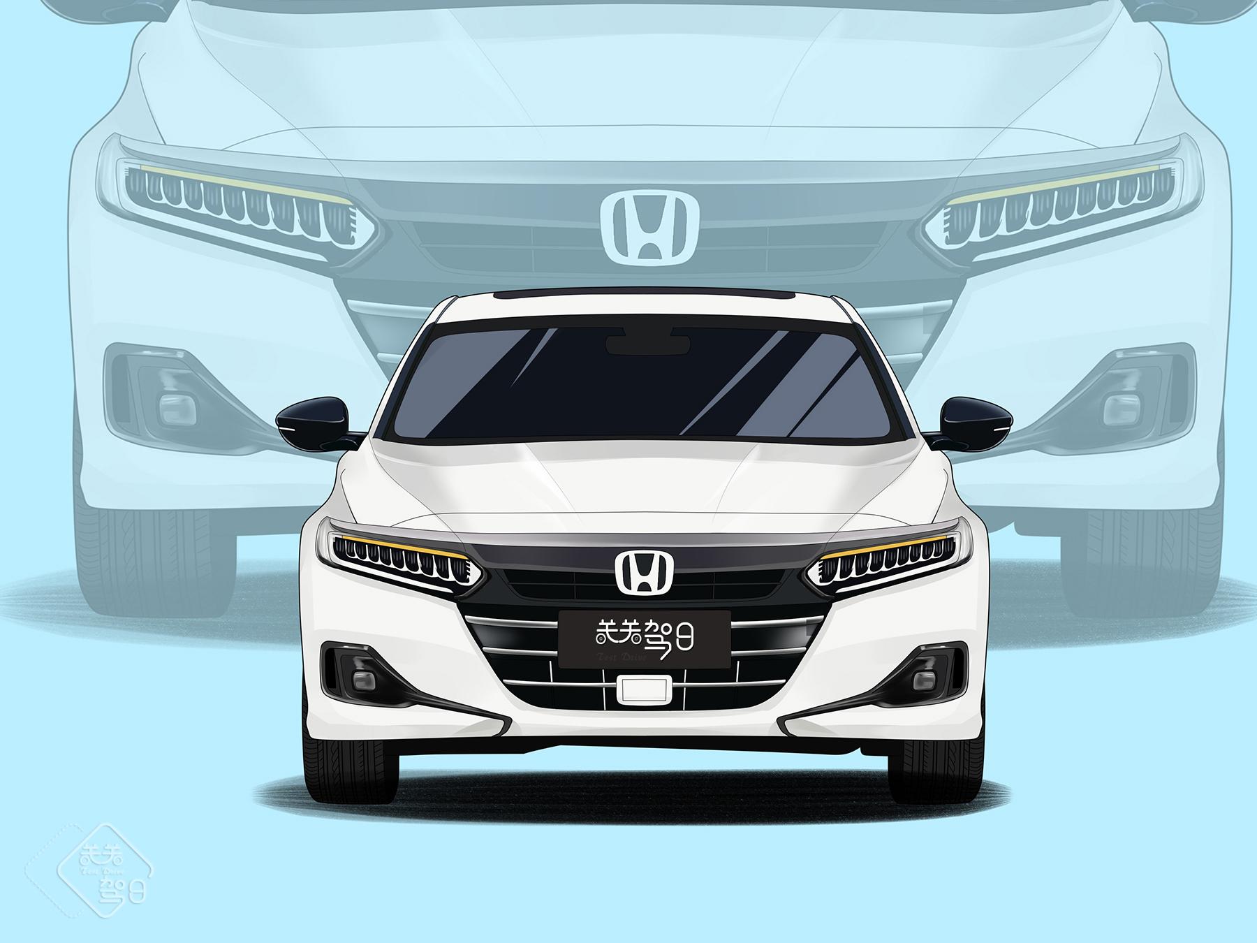 关关驾日漫画日记新款本田雅阁轿跑风格运动时尚更吸睛