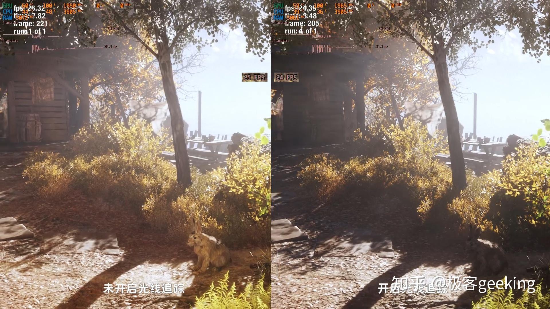 游戏实测对比1660ti显卡开启光线追踪有何不同