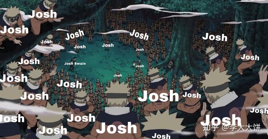 " josh 大战的场面 "由于灭霸的演员也叫 josh,于是还衍生出了灭霸版