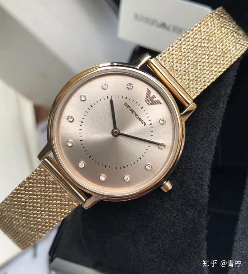 给大家种草一款温柔小姐姐喜欢的手表阿玛尼ar11129