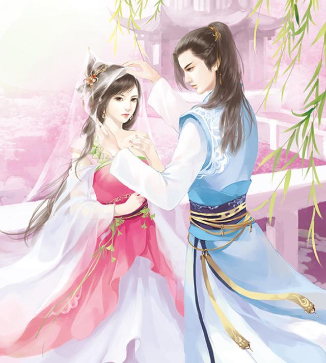 唯美古风手绘:情侣系列,窈窈淑女,君子好逑! - 知乎