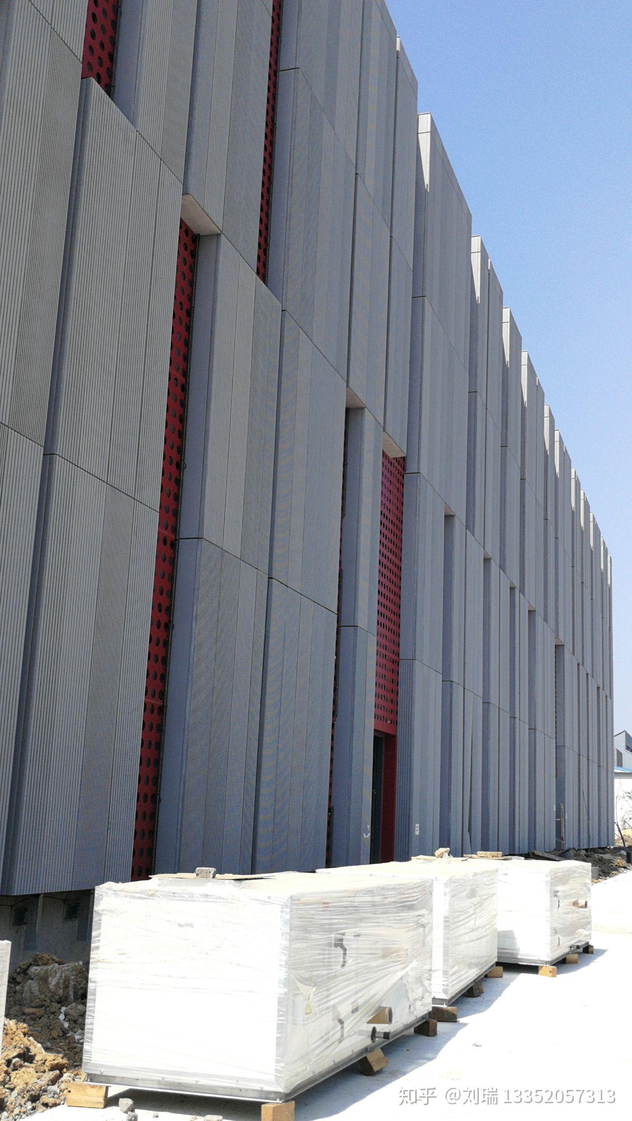 做建筑效果要这样挤塑成型水泥中空混凝土挂板