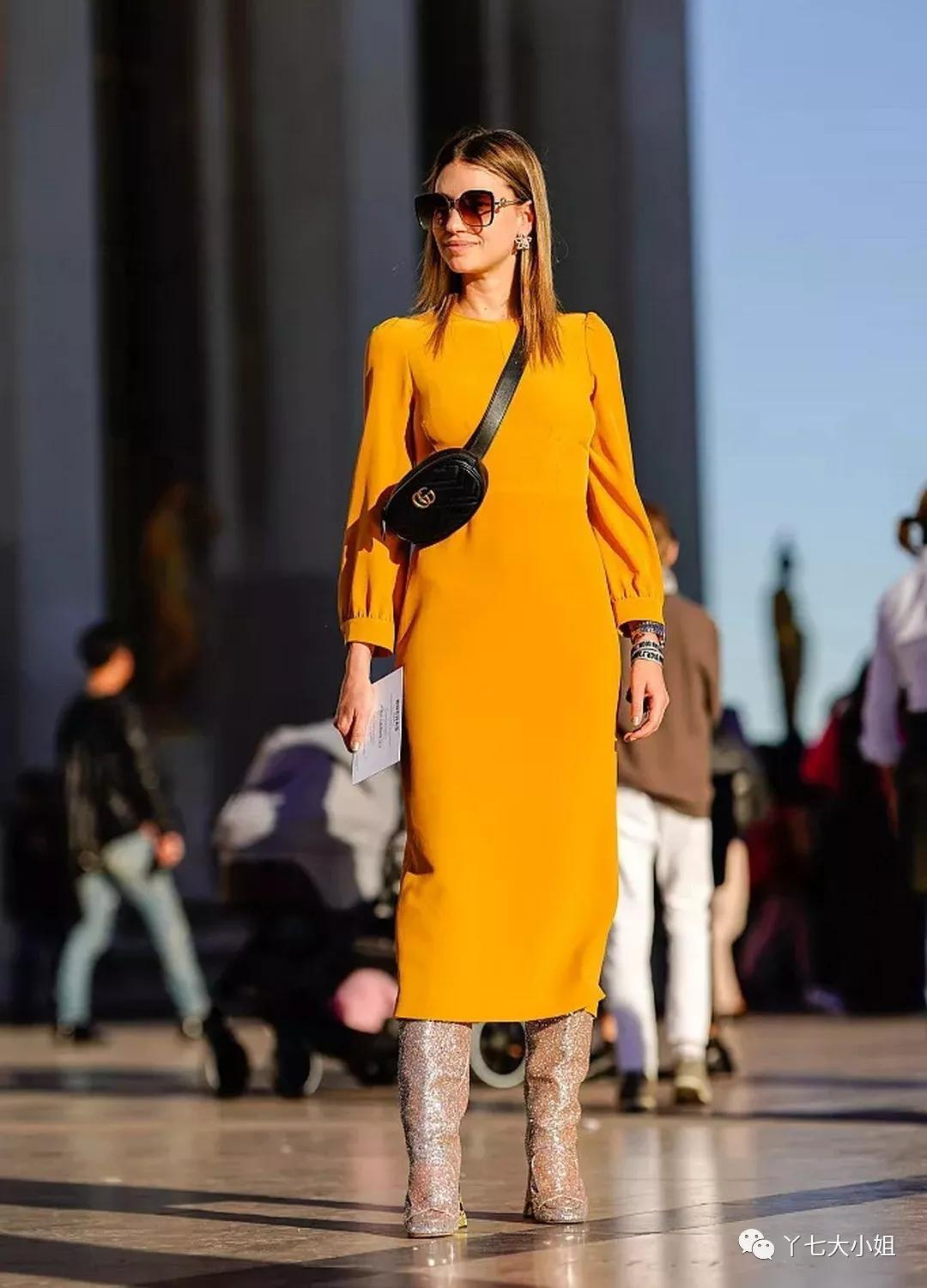 悄悄上位的南瓜色穿上这几件稳赢