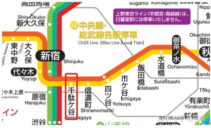 3,山野日本语:位置涩谷区千驮谷(中央总武线,距离原宿很近),定员310