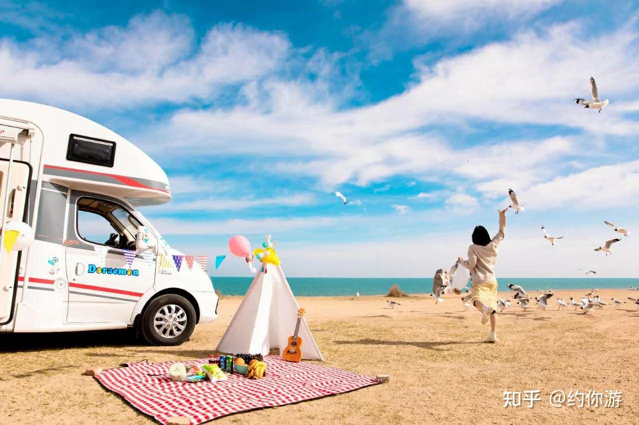 房车露营餐晚餐:自行解决住宿自驾房车内在这个冬天,去海边寻找蓝色