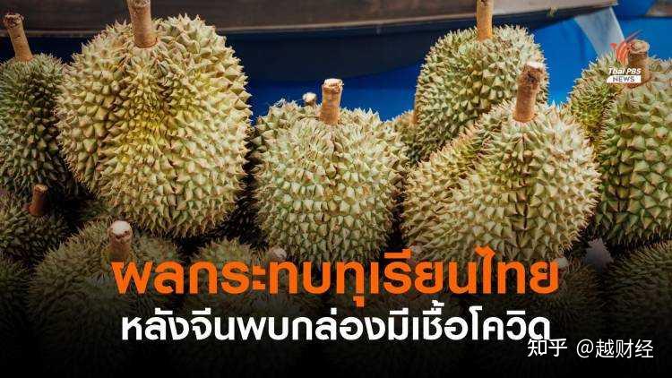 泰国榴莲在中国被检测出新冠病毒泰专家我们不能失去中国市场