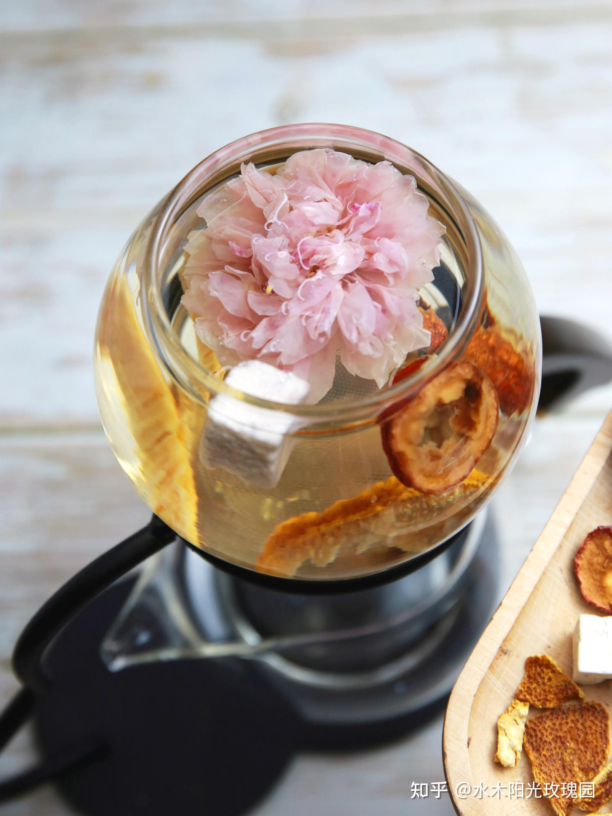 百种玫瑰搭配法(3):茯苓玫瑰茶,健脾养胃茶