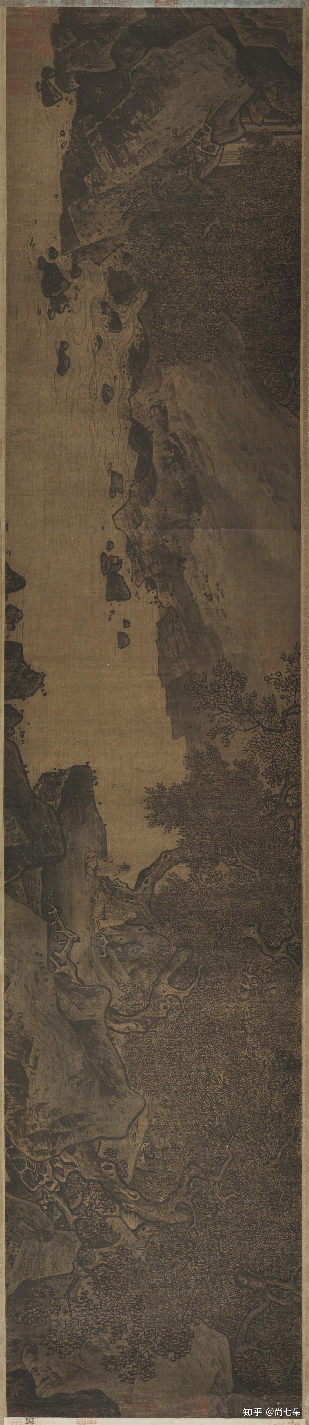 南宋画家李唐古代国画美术资料绘画素材图片保存