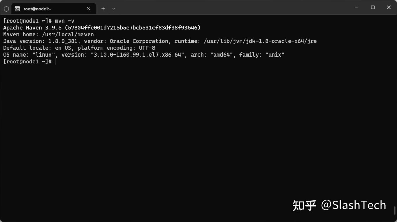  linux maven 