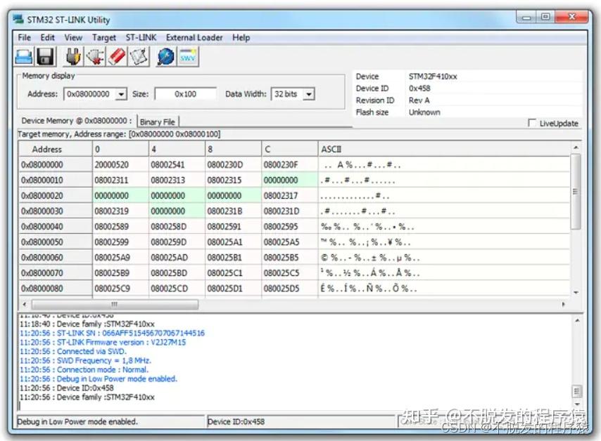 Labview st link 
