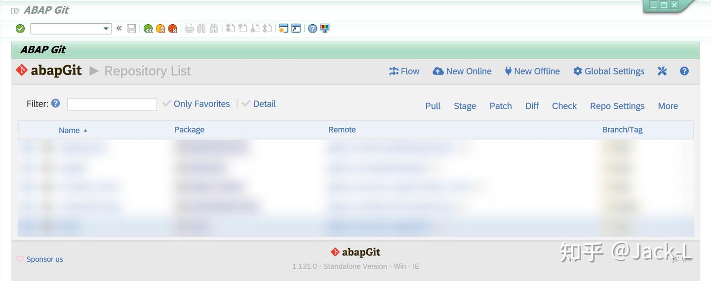 abapGit 使用经验总结 - 知乎
