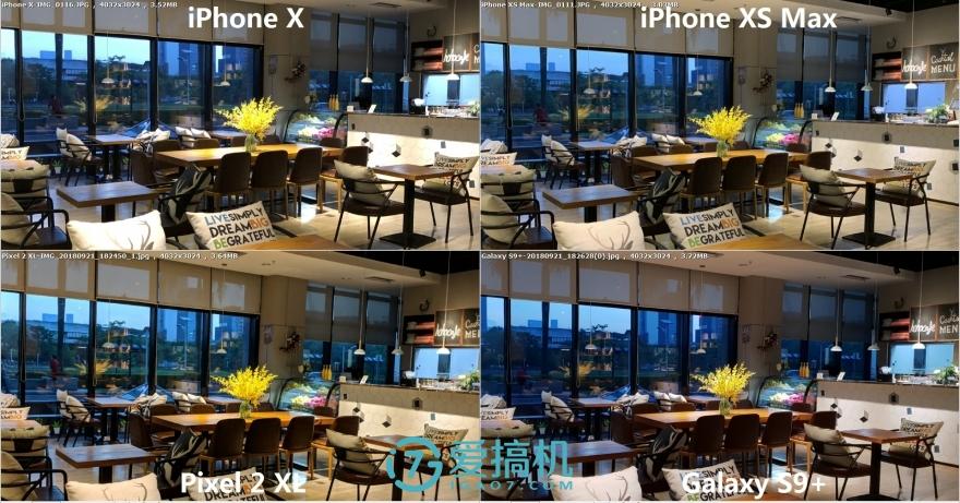 加钱变强iphonexsmaxxs9pixel2拍照对比