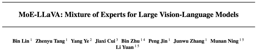 将多模态大模型稀疏化，3B模型MoE-LLaVA媲美LLaVA-1.5-7B - 知乎