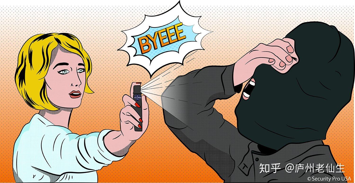 为什么说防狼喷雾是世界上最有效果的个人防身产品