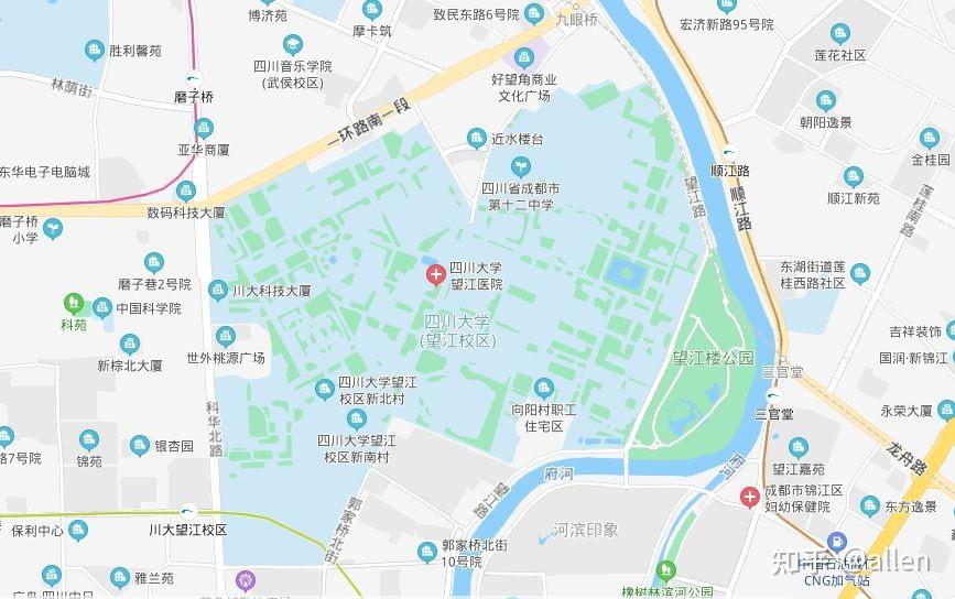 一,四川大学考点位置及交通