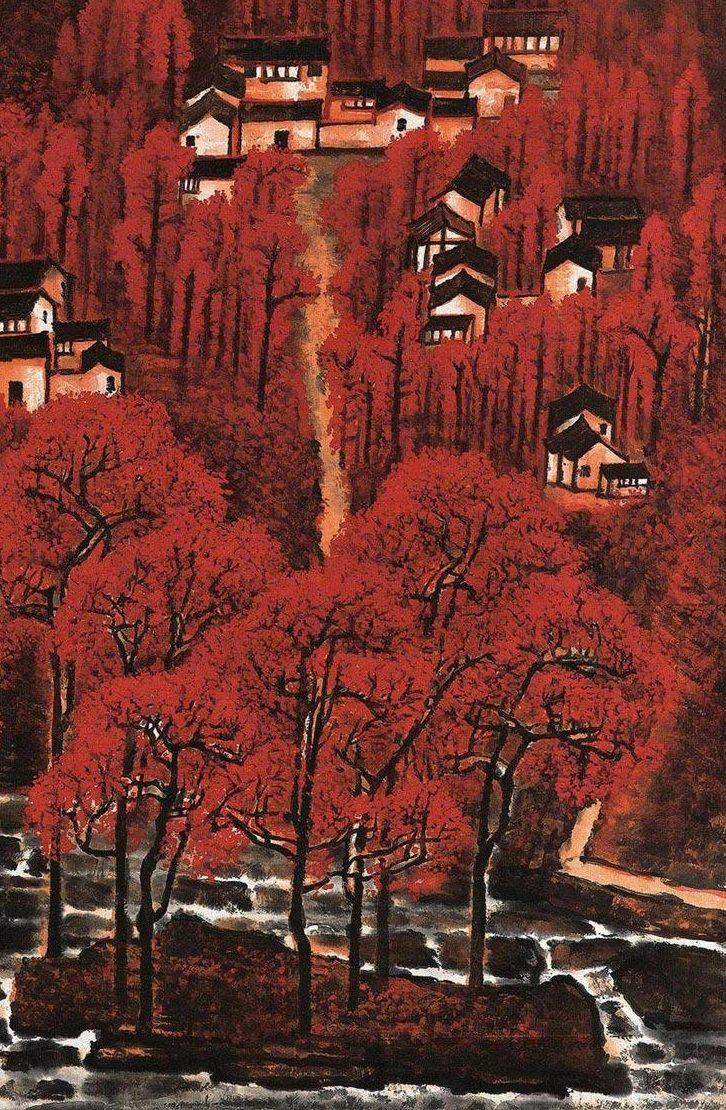李可染名画万山红遍创作背后的故事